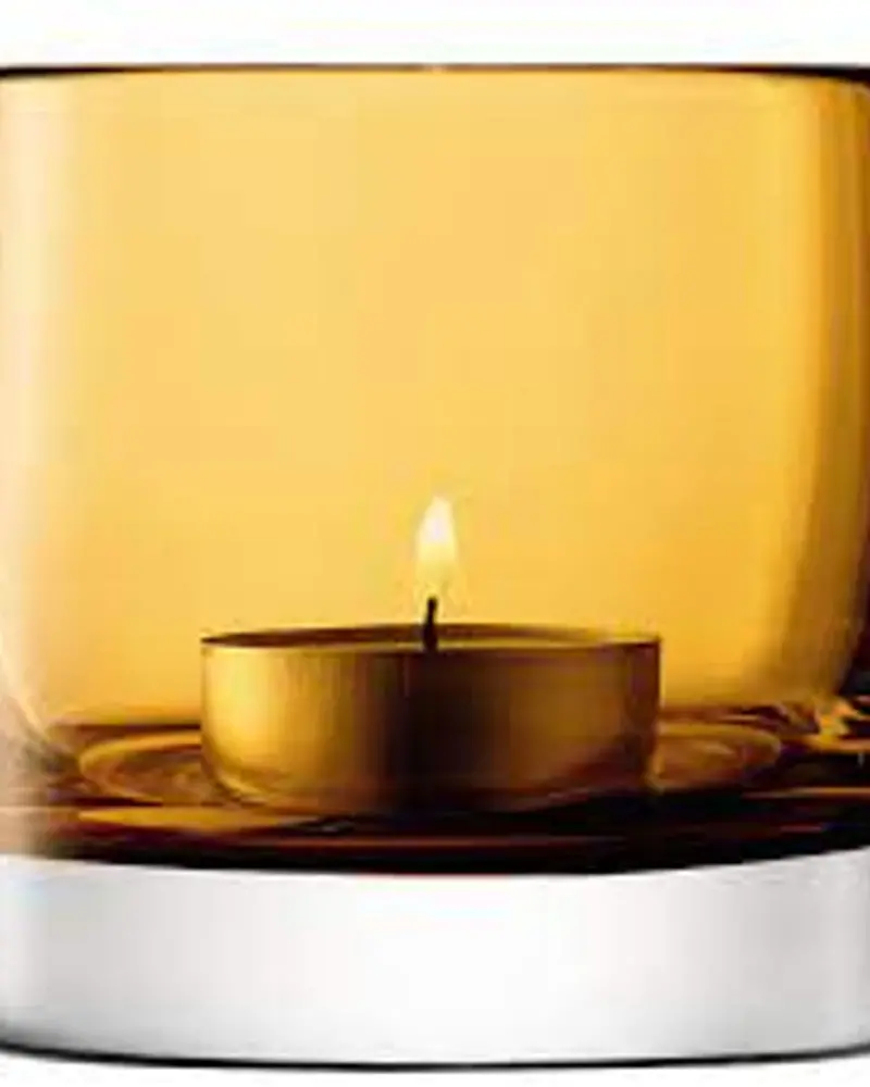 Lsa Light Amber Tealight Holder 1