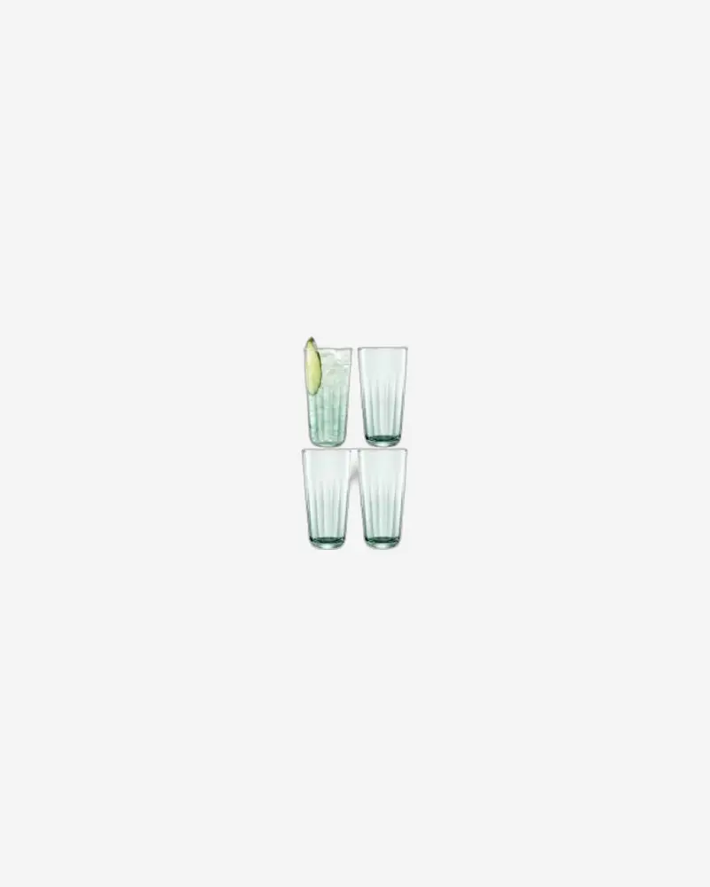 Lsa Mia Tall Highball Glasses – Recycled Glass (Set Of 4) 1