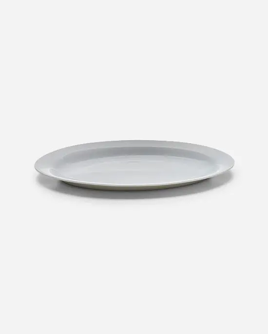 Maison Pastel Blue Moonstone Oval Platter 1