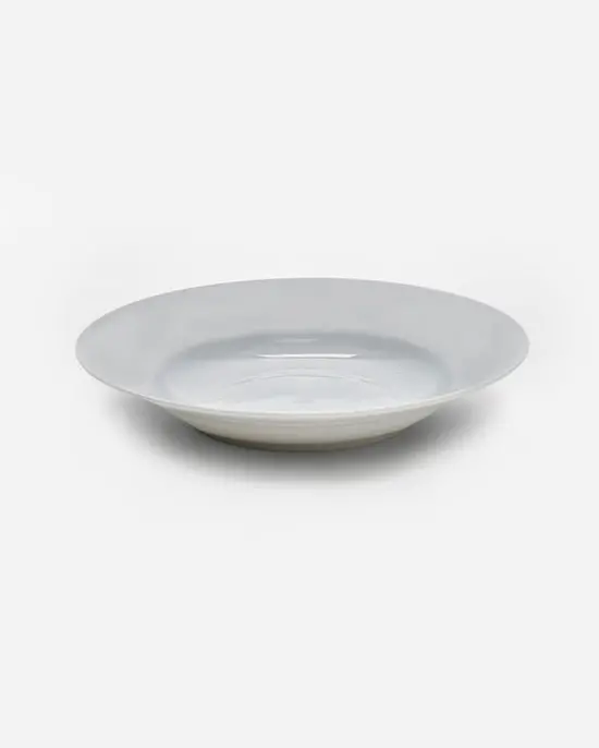 Maison Pastel Blue Moonstone Soup Plate – Contemporary Ceramic Soupware 1