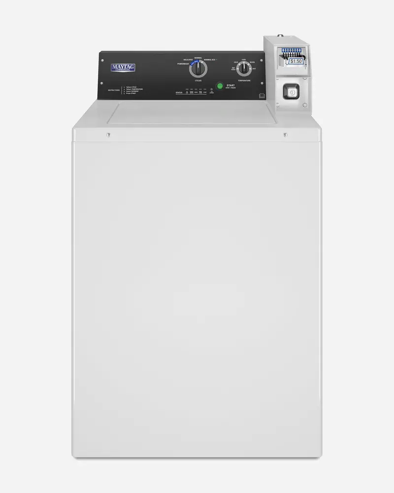 Maytag Commercial-Grade Coin-Operated Top-Load Washer 1