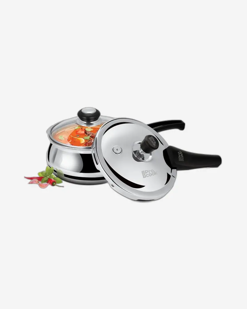 Milton Pro Cook Curve 3.5-Liter Stainless Steel Cooker 1