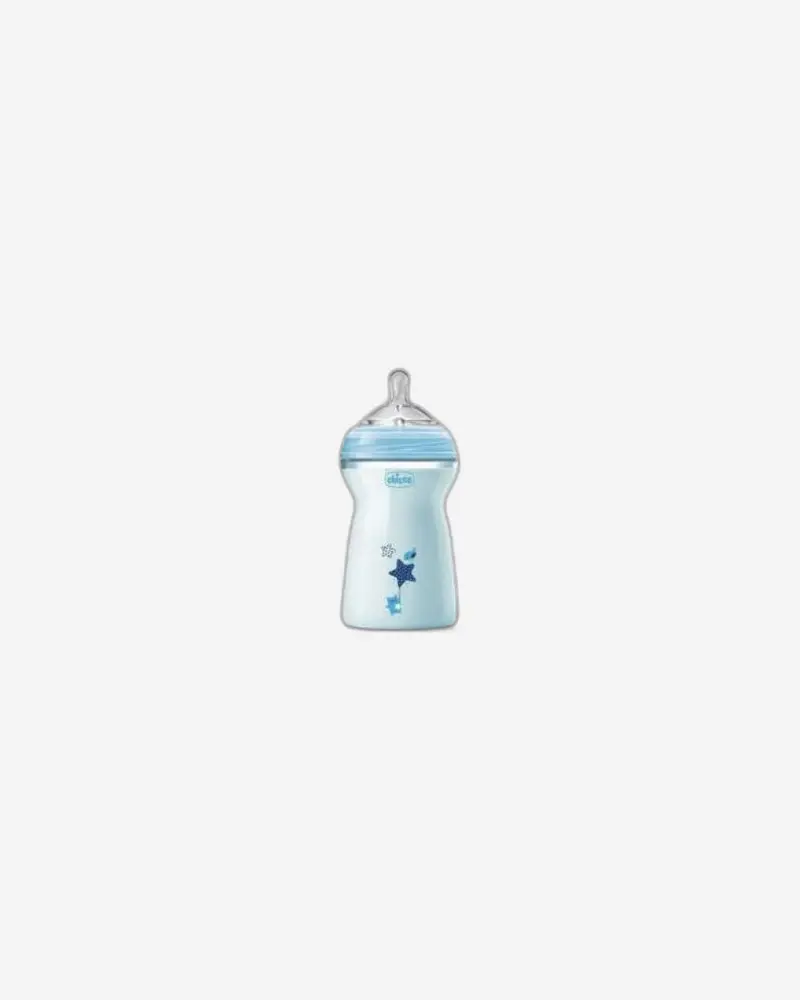 Nf Feeding Bottle – Polypropylene, 330 Ml, Fast Flow, Designed For Boys, 6+ Months 1