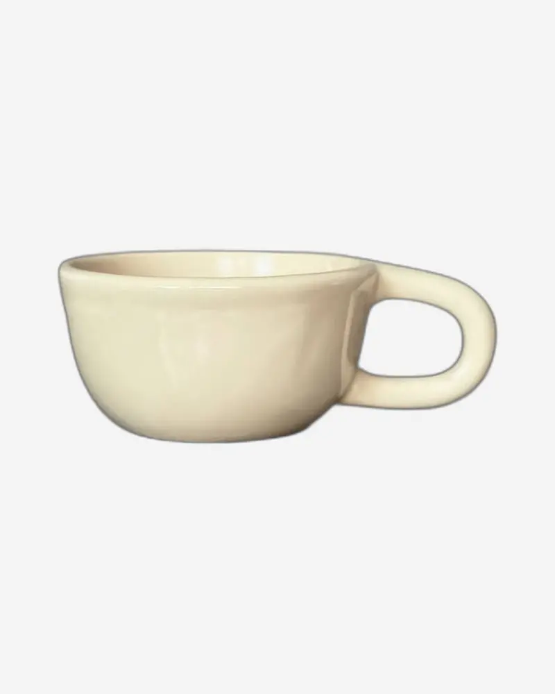 Nordico Cream Ceramic Coffee Mug – Soft Neutral Everyday Mug 1