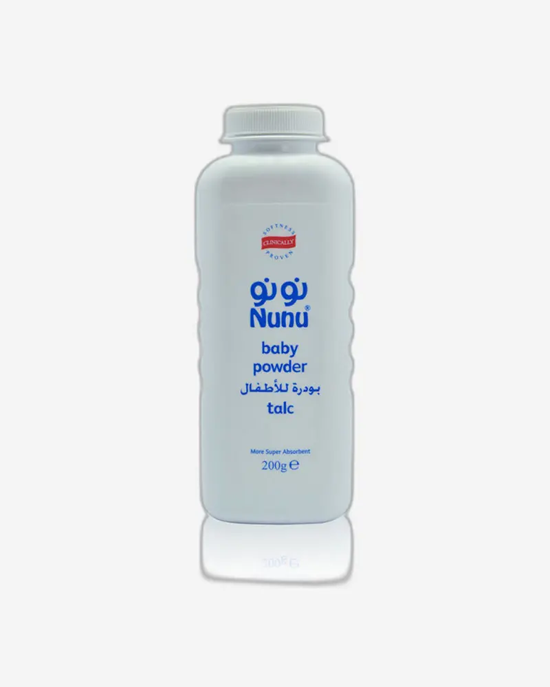 Nunu Baby Powder – Talc-Free Soothing Dusting Powder, 200G 1