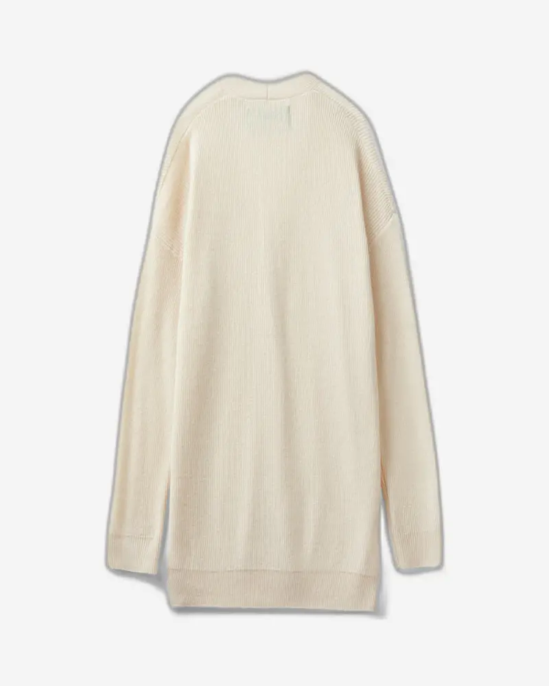 Oversized Wool-Blend Cardigan 1