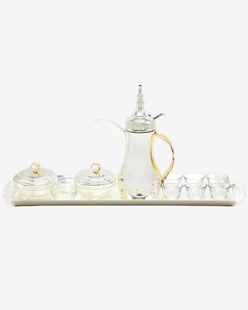 Pantazelos Traditional Arabic Coffee Set With Antique Finish 1