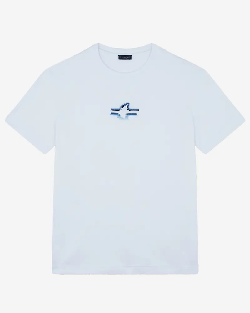 Paul & Shark Embroidered Fin Supima Cotton T-Shirt 1