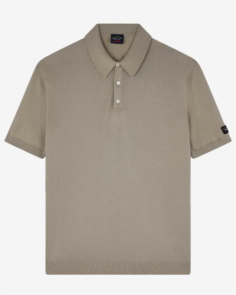Paul & Shark Organic Brown Cotton Polo Shirt 1