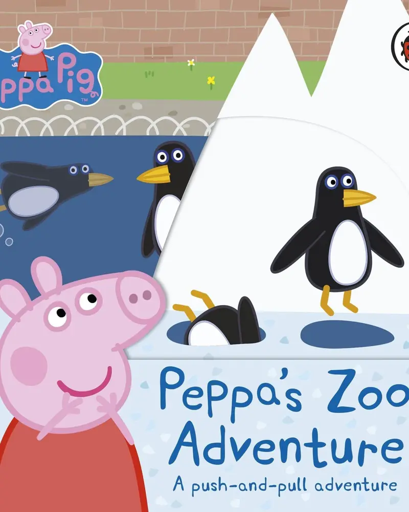 Peppa Pig: Zoo Adventure – A Push-And-Pull Early Learning Book 1