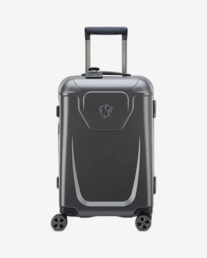 Peugeot Voyages 55Cm Hard-Sided Carry-On Cabin Trolley With 4 Double Wheels 1