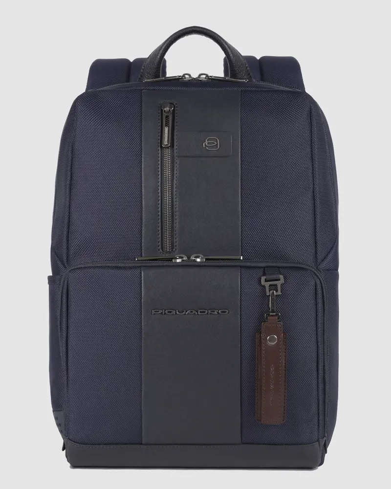 Piquadro Eco-Friendly Recycled Fabric Laptop Backpack 1