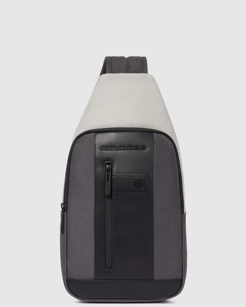 Piquadro Monosling Shoulder Bag – Minimalist Design 1