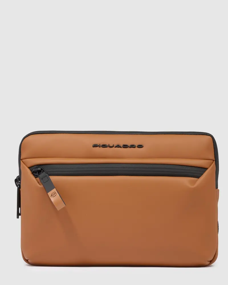 Piquadro Slim Ipad Mini Clutch With Water-Resistant Finish 1