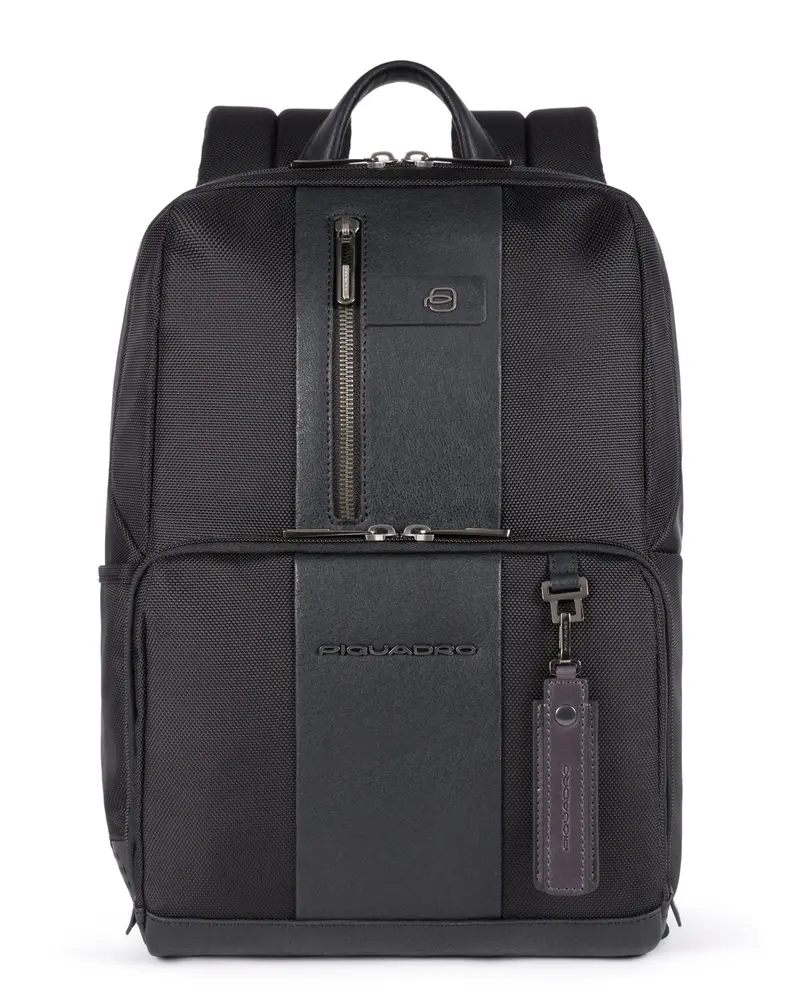 Piquadro Sustainable Laptop Backpack Made From Recycled Materials 1