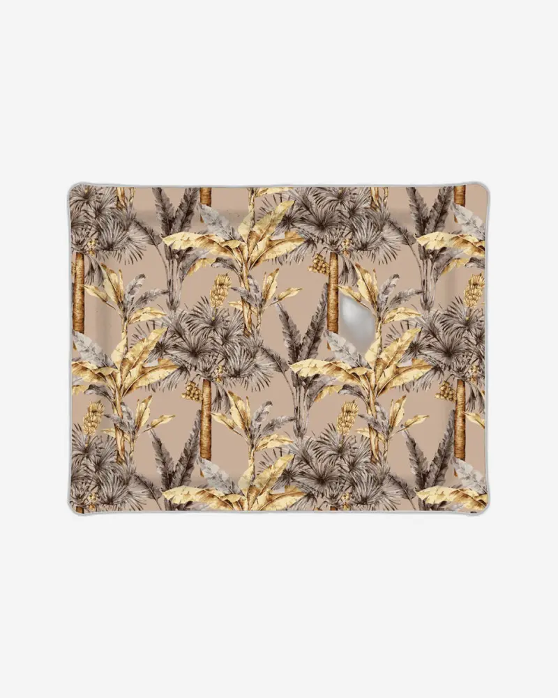 Platex Banana Brown Acrylic Serving Tray – 46 X 36 Cm 1