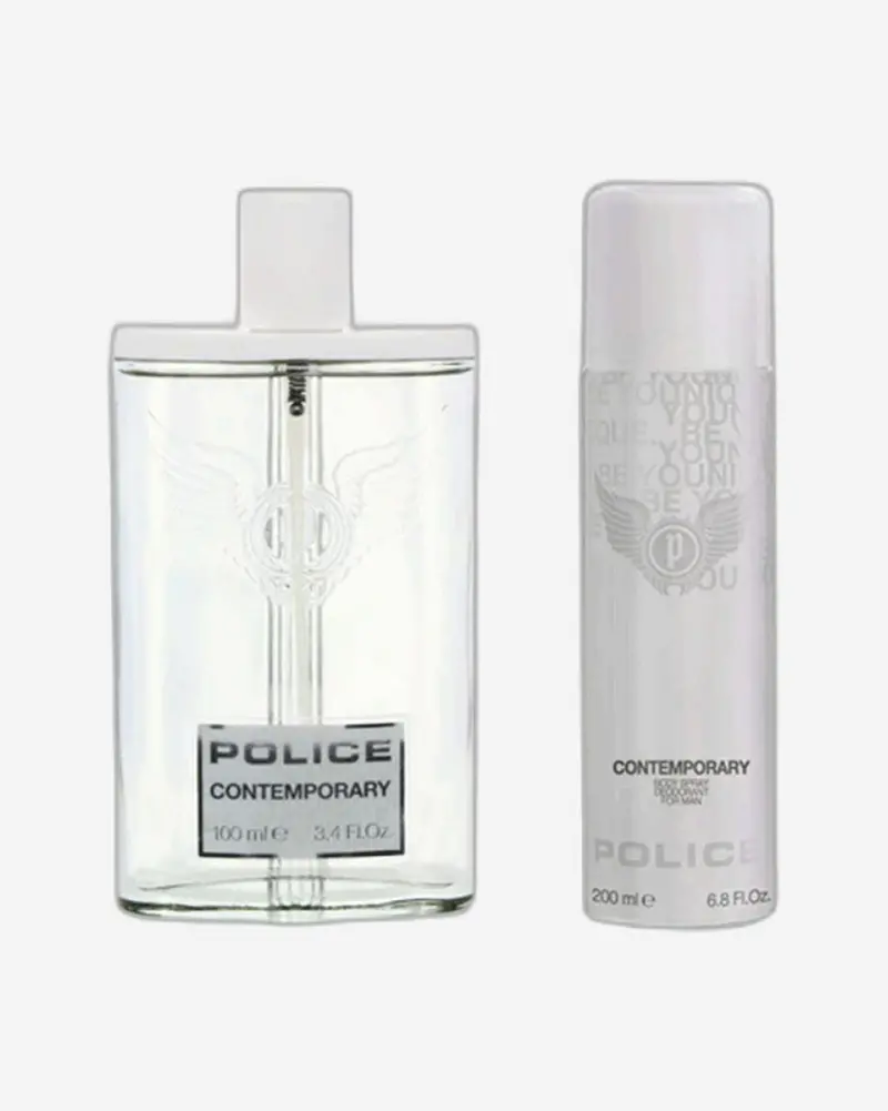 Police Contemporary Eau De Toilette & Body Spray Set – 100 Ml + 200 Ml 1