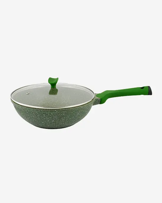 Prestige Granite 28 Cm Wok Pan – Versatile Cooking Essential 1