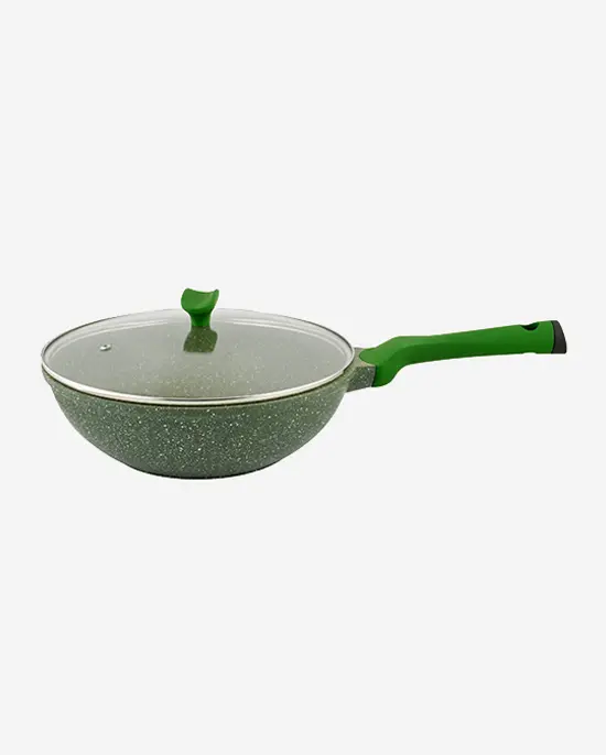Prestige Granite 30 Cm Wok Pan – Durable Non-Stick Surface 1