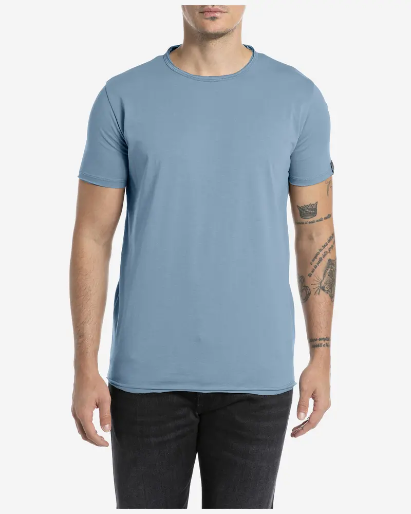 Replay Classic Cotton Crew-Neck T-Shirt 1