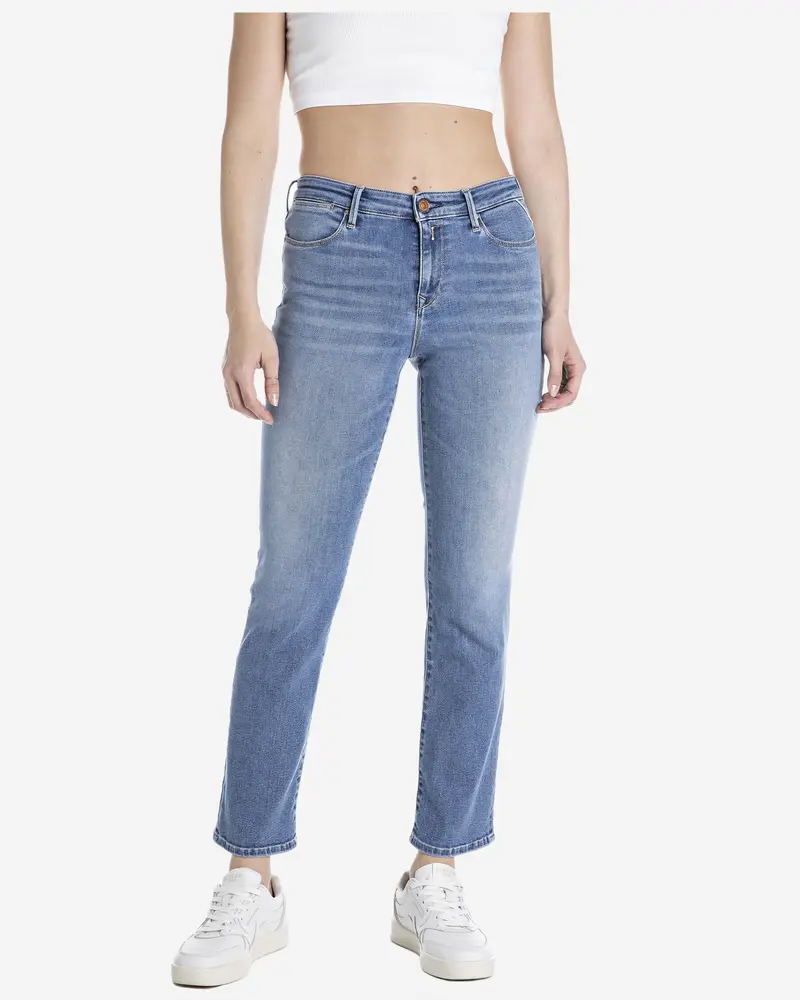 Replay Zolie Straight-Leg Jeans With Clean Finish 1