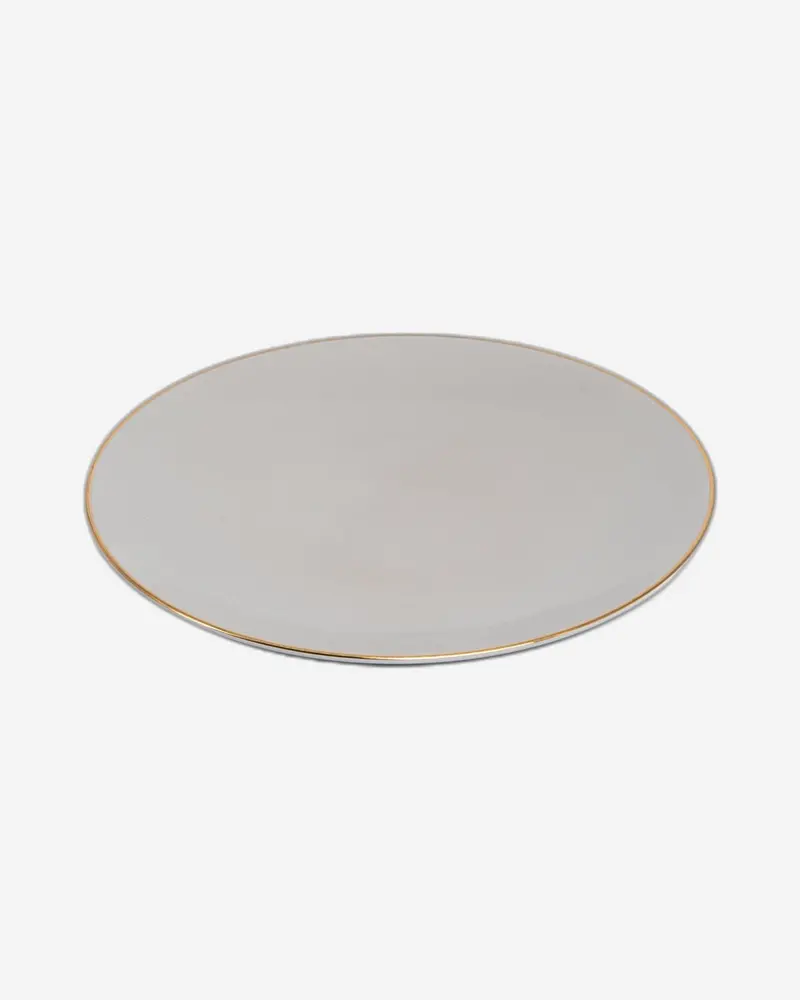 Royal Fernwood Logan Grey Ceramic Salad Plate 1