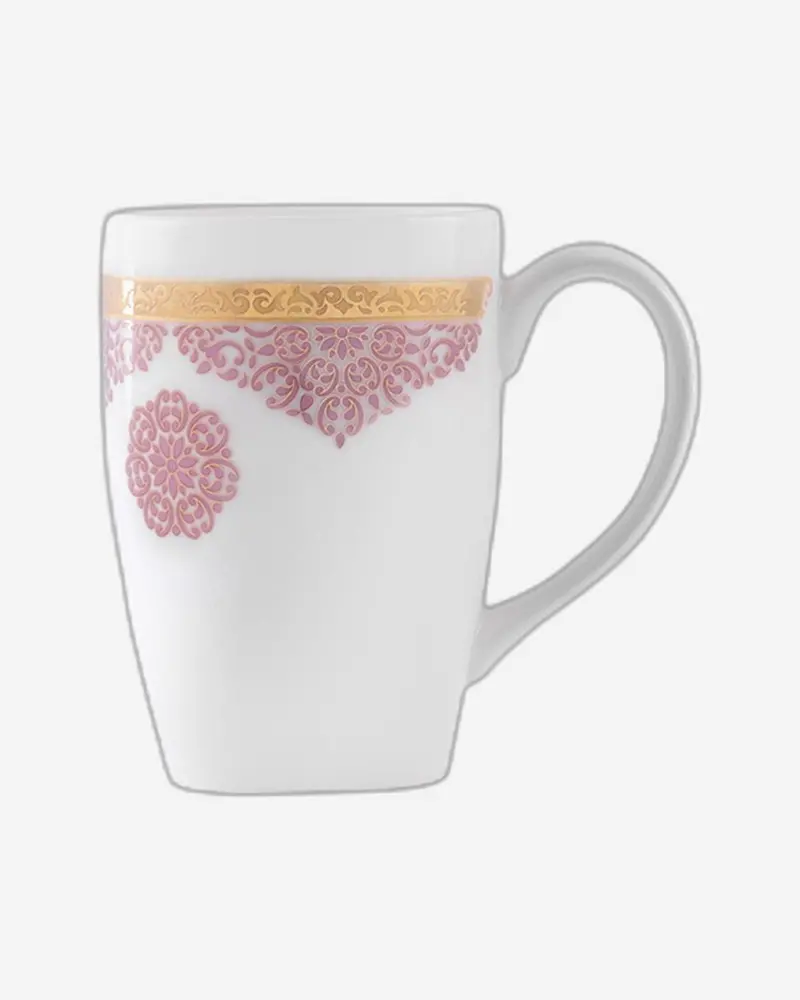 Selena Gold And Pink Mug Pair – 2-Piece Set 1