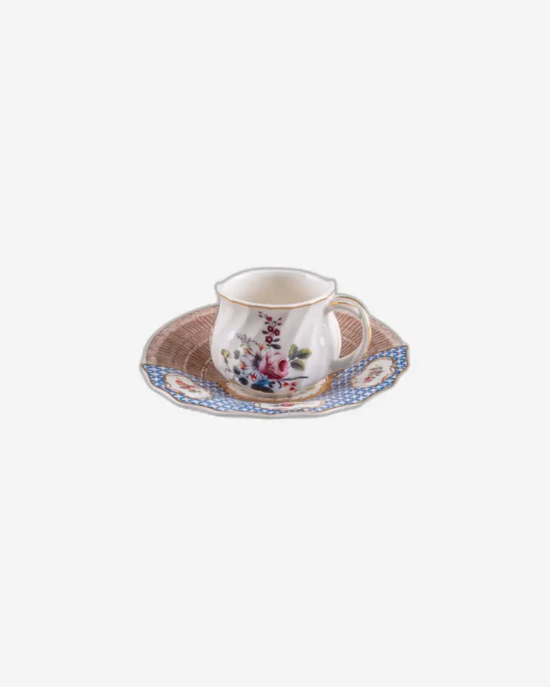 Seletti Hybrid New Era Djenne Coffee Cup & Saucer Set 1
