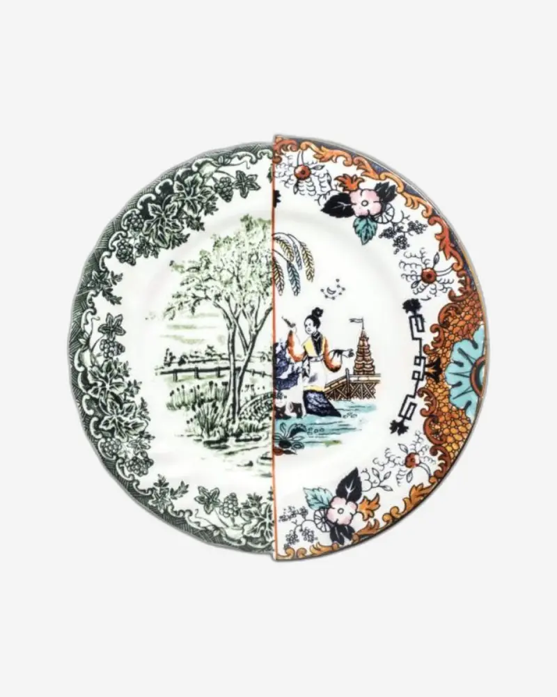 Seletti Ipazia Wide-Rim Dinner Plate 1