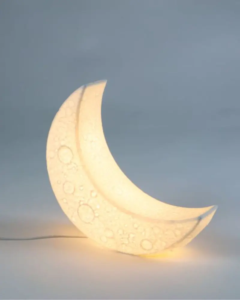 Seletti My Tiny Moon Porcelain Night Lamp 1