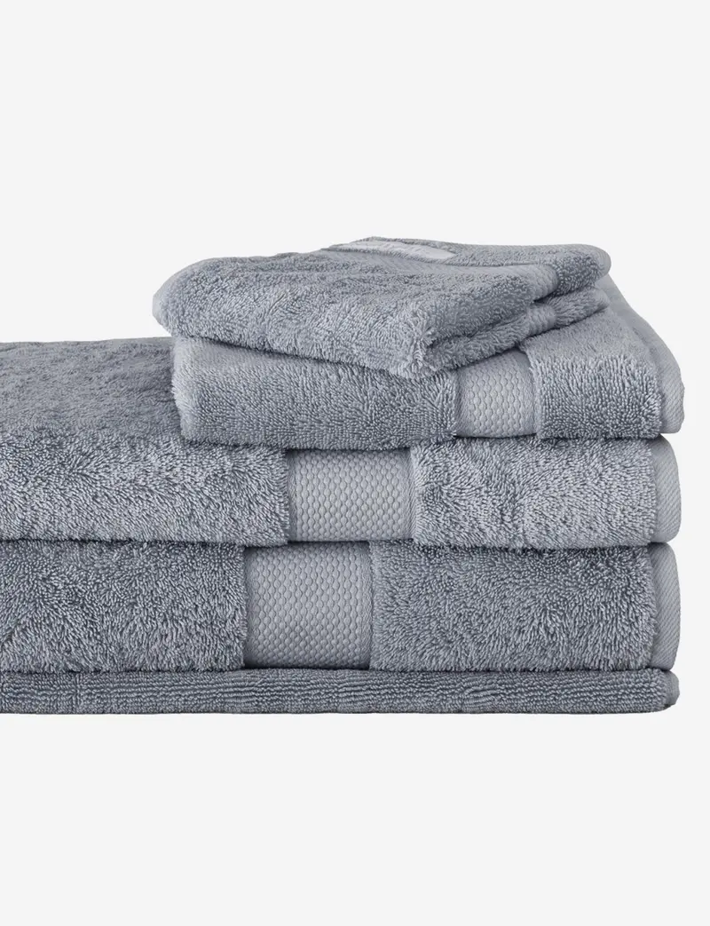 Sheridan Egyptian Cotton Face Towel Pair – Dusty Blue 1