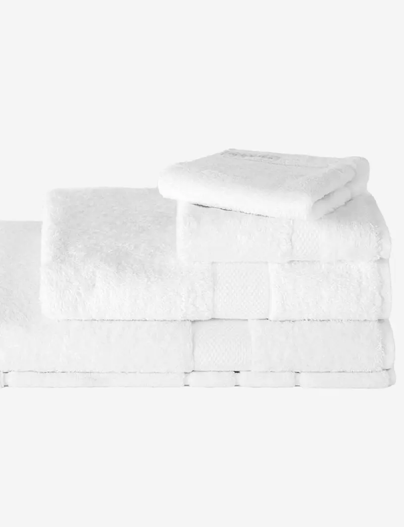 Sheridan Egyptian Cotton Face Towel Pair – Snow White 1