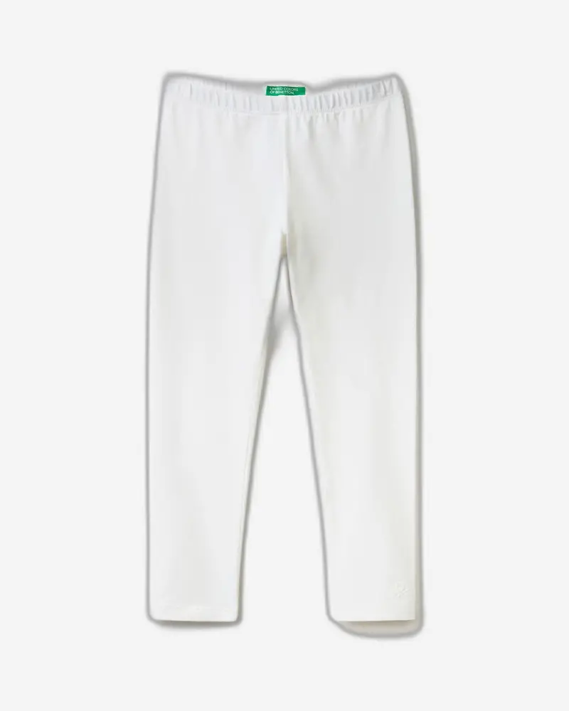 Slim-Fit Stretch Cotton Leggings 1