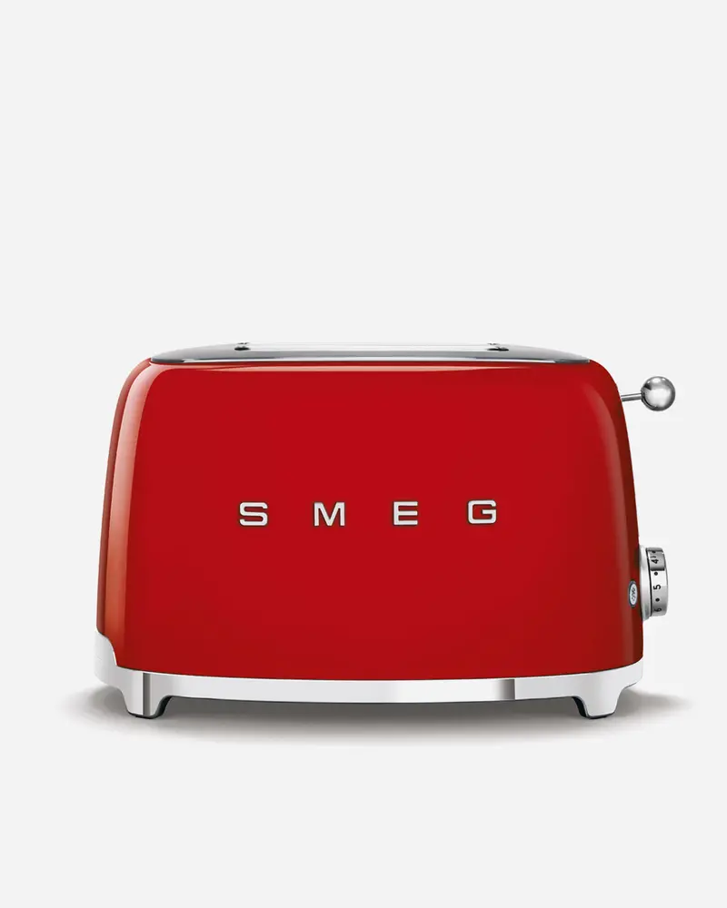 Smeg 2-Slice Extra-Wide Slot Toaster – Red 1