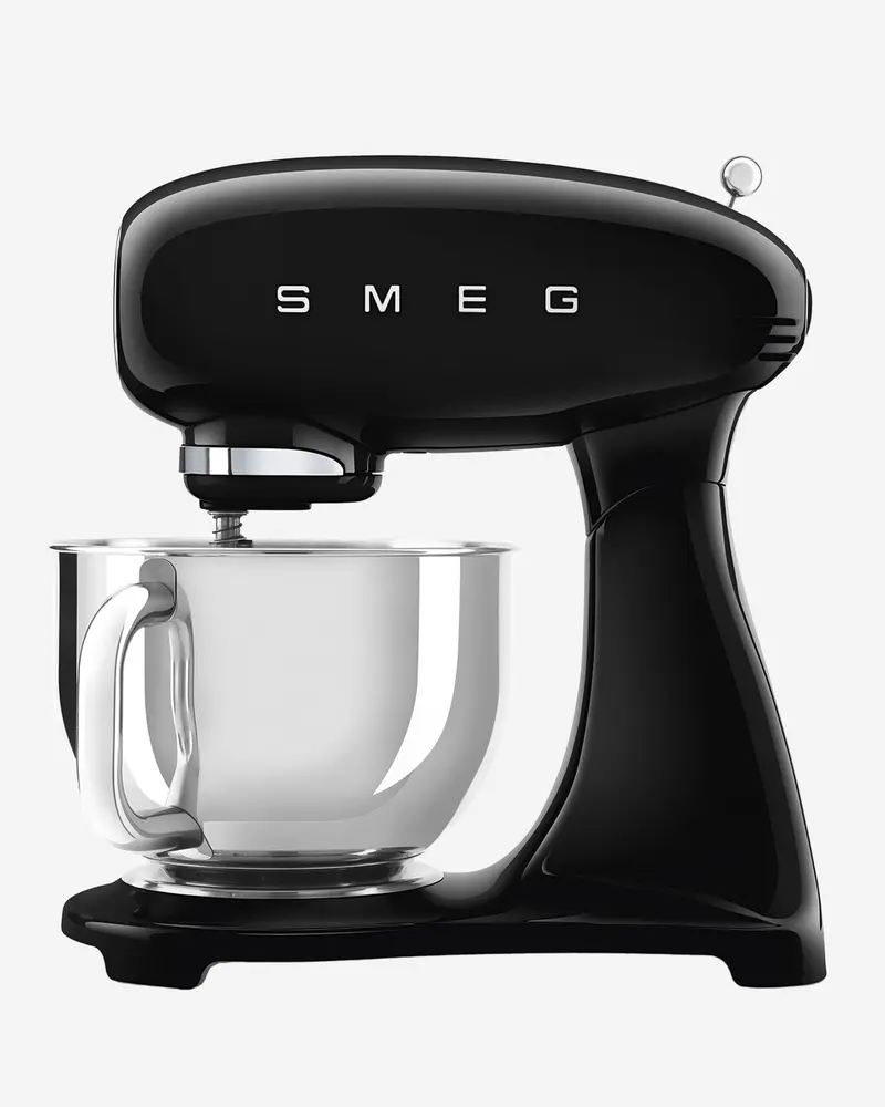 Smeg Classic Stand Mixer With Stainless Steel Bowl – Black 1
