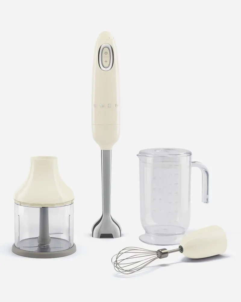 Smeg Multi-Accessory Hand Blender Set – Cream 1
