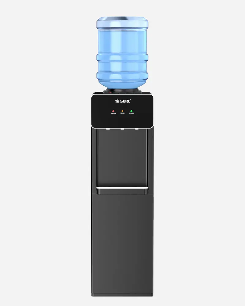 Stainless Steel Cabinet-Mounted Triple-Tap Water Dispenser 1