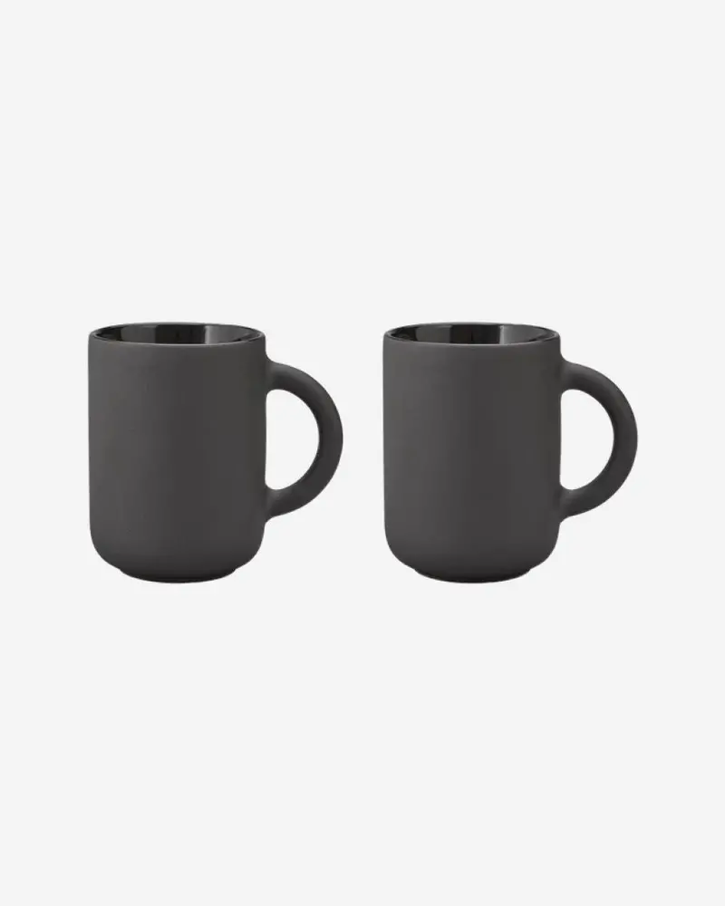 Stelton Theo Ceramic Mug Set – 2-Pack, 350Ml Each 1