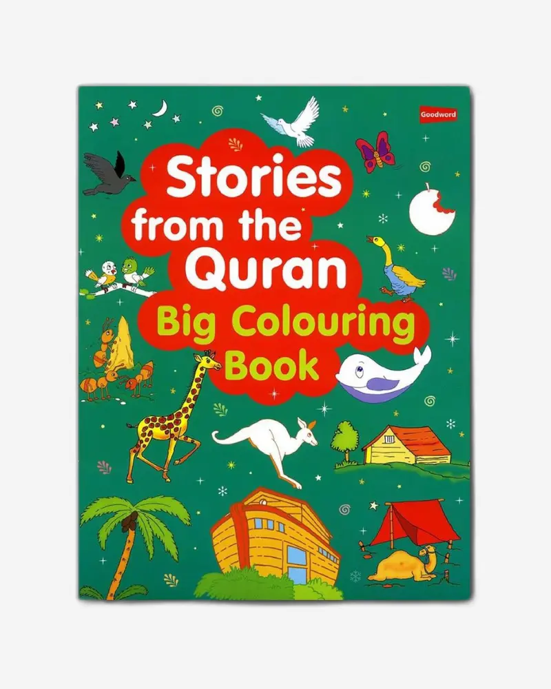 Stories From The Quran: Large Coloring Book For Kids 1