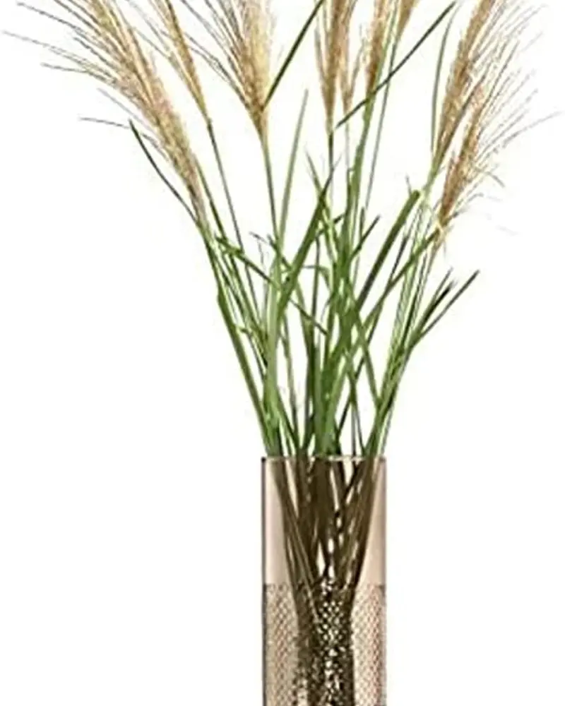 Tall Natural Wicker Vase – 40Cm Height, Textured Weave 1
