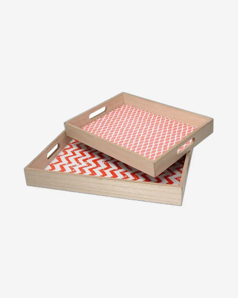 Tognana Sangria Serving Tray Set – 2-Piece Entertaining Combo 1