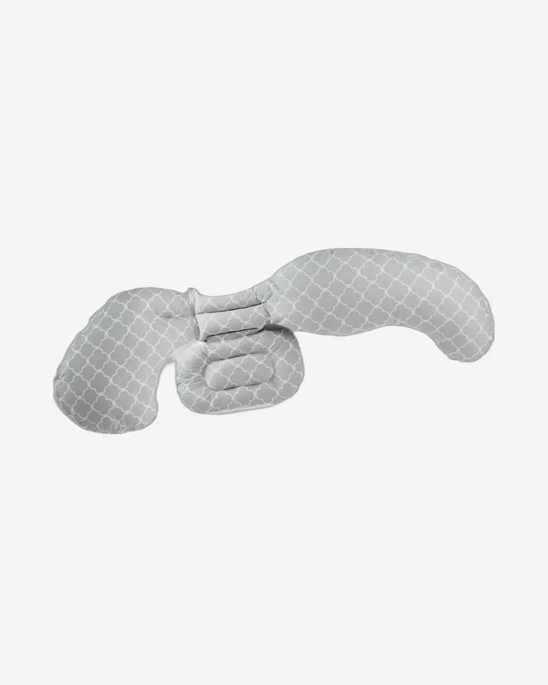 Total Body Pregnancy Support Pillow In Glacier Gray 1