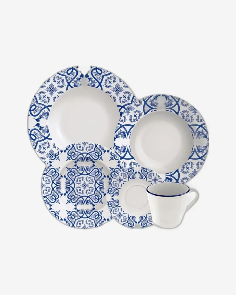 Tramontina Algarve 20-Piece Ceramic Dinnerware Set 1