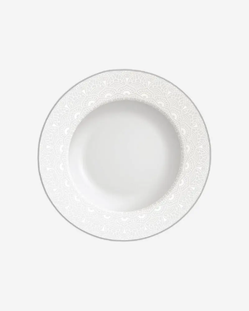 Tramontina Alicia Dinner Plate – 27 Cm Streamlined Main Course Dish 1