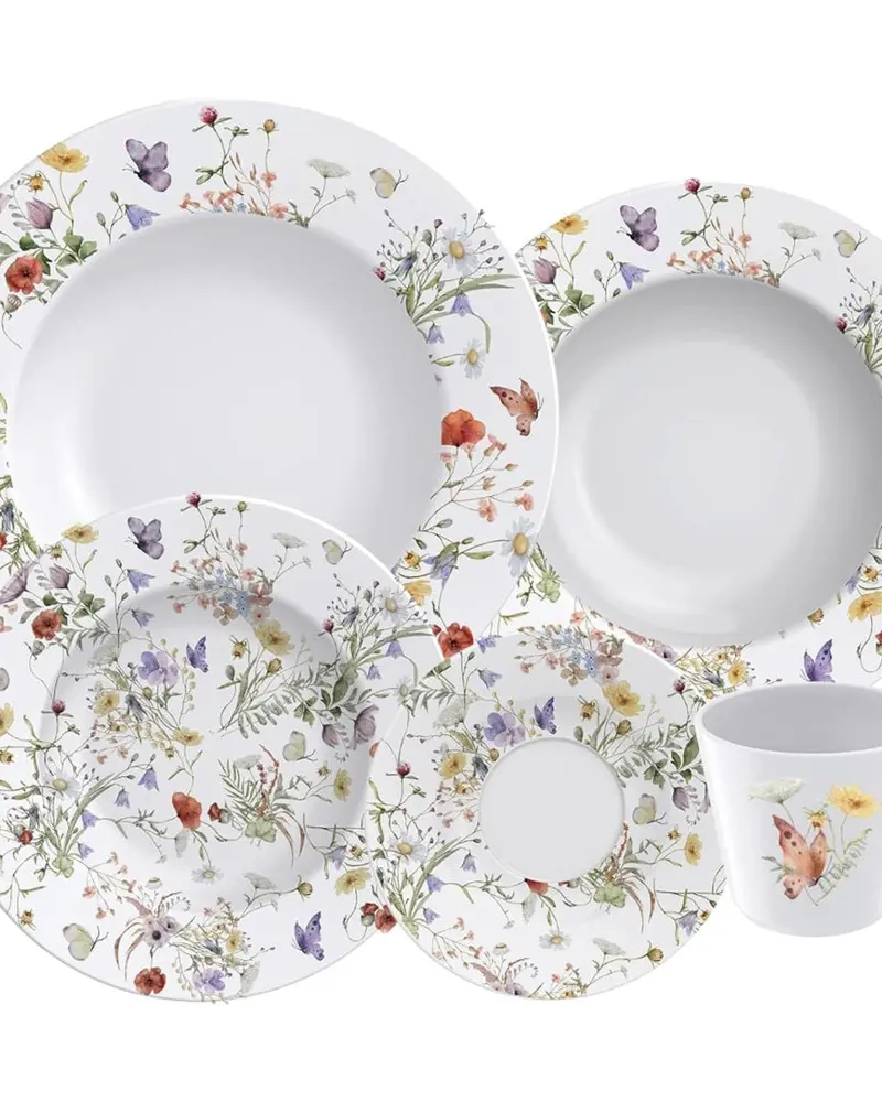 Tramontina Ana Clara 20-Piece Contemporary Dinnerware Collection 1