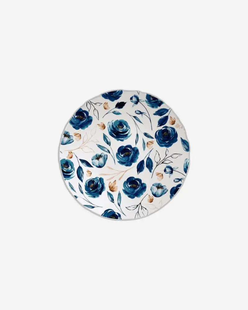 Tramontina Ana Flor Artisanal Dessert Plate – 21 Cm Handcrafted-Look Dish 1