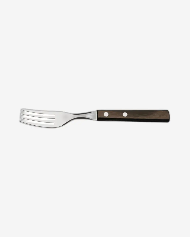 Tramontina Brown Dessert Fork – Three-Tine Elegant Flatware Piece 1