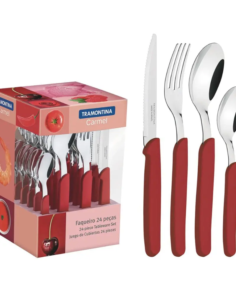 Tramontina Carmel 24-Piece Premium Flatware Set 1
