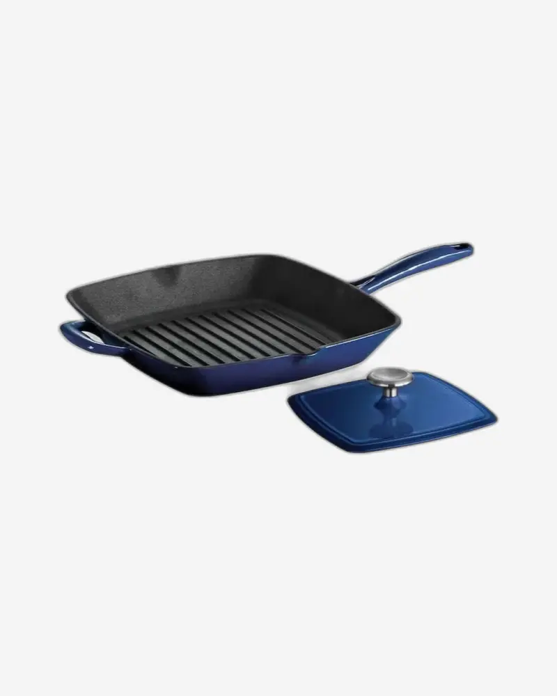 Tramontina Series 1000 10-Inch Cobalt Blue Frying Pan 1