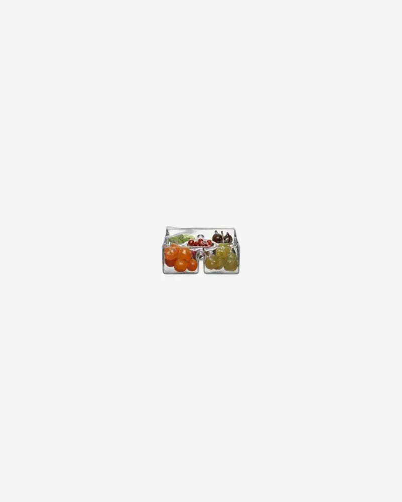 Transparent Square Serving Platter – 23Cm Diameter 1